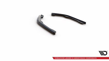 Maxton Rear Side Splitters V.2 BMW 2 Coupe M-Pack G42 - Gloss Black