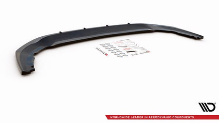 Maxton Front Splitter V.4 Volkswagen Golf 8 Gti Clubsport - Gloss Black