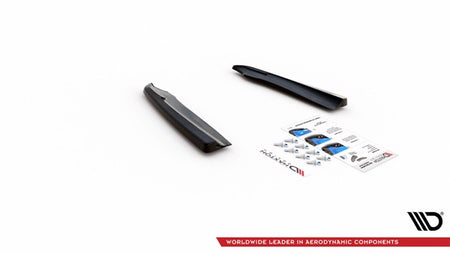 Maxton Rear Side Splitters Mercedes-Benz Glc Coupe Amg-Line C253 Facelift - Gloss Black