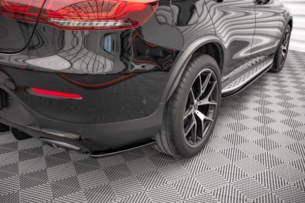 Maxton Rear Side Splitters Mercedes-Benz Glc Coupe Amg-Line C253 Facelift - Gloss Black