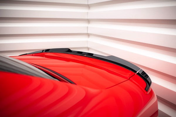 Maxton Set Of Spoiler Caps Dodge Charger Rt Mk7 Facelift - Gloss Black