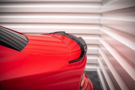 Maxton Set Of Spoiler Caps Dodge Charger Rt Mk7 Facelift - Gloss Black