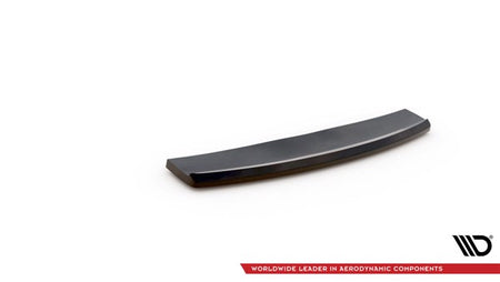 Maxton Central Rear Splitter For Audi S8 D4 - Gloss Black