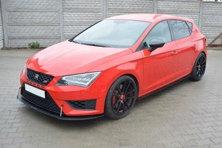 Maxton Racing Side Skirts Diffusers Seat Leon Iii Cupra / Fr
