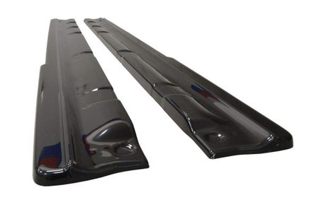 Maxton Side Skirts Diffusers Renault Laguna Mk 3 Coupe - Gloss Black