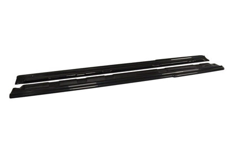Maxton Side Skirts Diffusers Renault Laguna Mk 3 Coupe - Gloss Black
