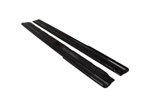 Maxton Side Skirts Diffusers Renault Laguna Mk 3 Coupe - Gloss Black