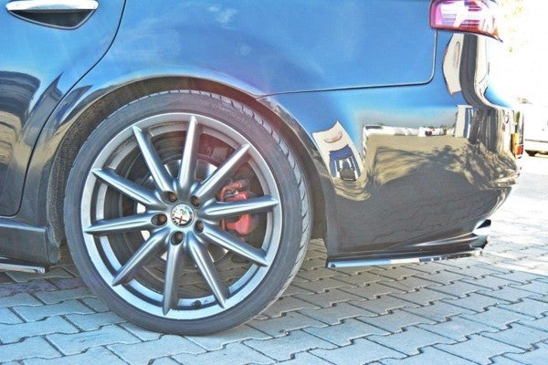 Maxton Rear Side Splitters Alfa Romeo 159 - Gloss Black