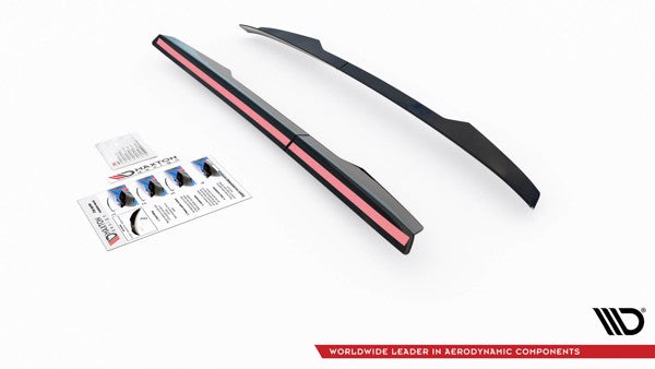 Maxton Spoiler Cap Peugeot Partner Mk3 - Gloss Black