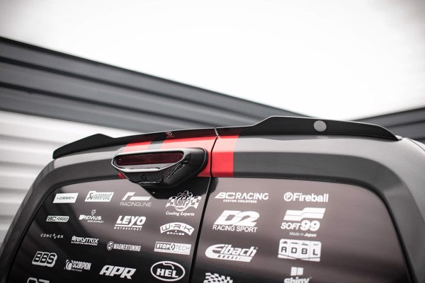 Maxton Spoiler Cap Peugeot Partner Mk3 - Gloss Black