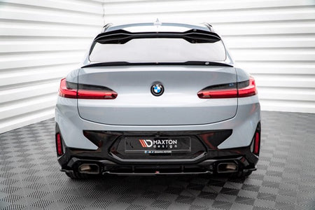 Maxton Rear Side Splitters BMW X4 M-Pack G02 Facelift - Gloss Black