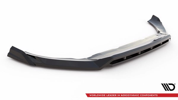 Maxton Front Splitter Volvo Xc60 R-Design Mk2 Facelift - Gloss Black