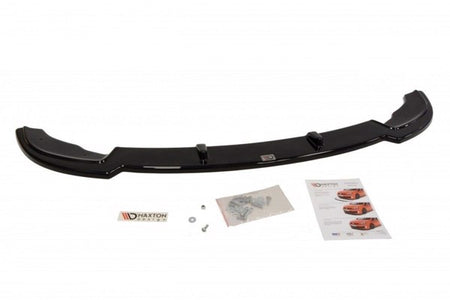 Maxton Front Splitter V.1 For BMW 3 E46 Mpack Coupe - Gloss Black