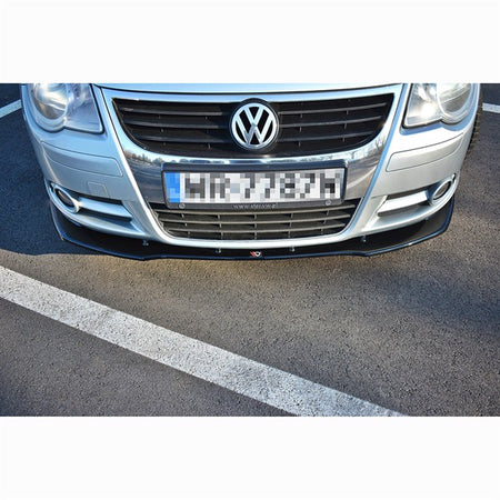 Maxton Front Splitter V.1 VW Eos  - Gloss