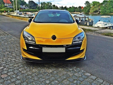 Maxton Front Splitter Renault Megane 3 RS V.2 - Gloss Black