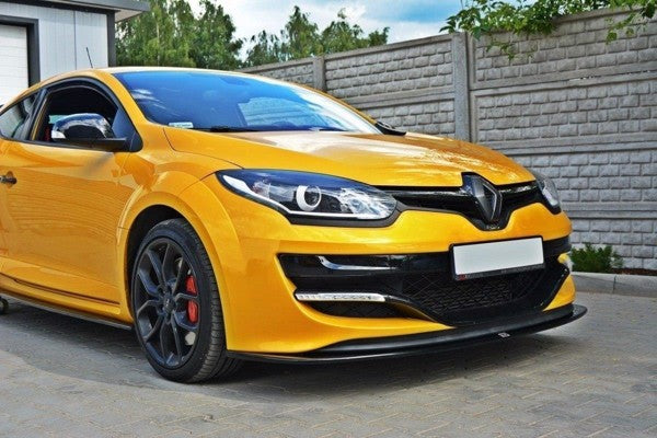 Maxton Front Splitter Renault Megane 3 RS V.2 - Gloss Black