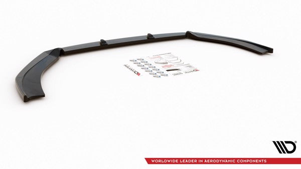 Maxton Front Splitter V.4 Audi RS3 8V Fl Sportback - Gloss Black