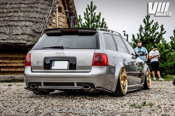 Maxton Rear Side Splitters Audi RS6 C5 Avant - Gloss Black
