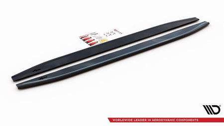 Maxton Side Skirts Diffusers Mercedes-Amg Gle Coupe C167 - Gloss Black