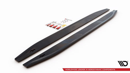 Maxton Side Skirts Diffusers Mercedes-Amg Gle Coupe C167 - Gloss Black