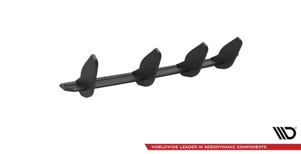 Maxton Street Pro Rear Diffuser Volkswagen Passat Cc - Black