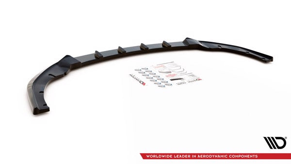 Maxton Front Splitter Ford Kuga St-Line Mk3 - Gloss Black