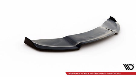 Maxton Front Splitter V.2 Mini Cooper John Cooper Works R56 - Gloss Black