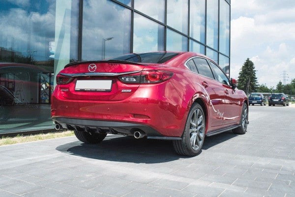 Maxton Spoiler Cap Mazda 6 Gj (Mk3) Facelift - Gloss Black