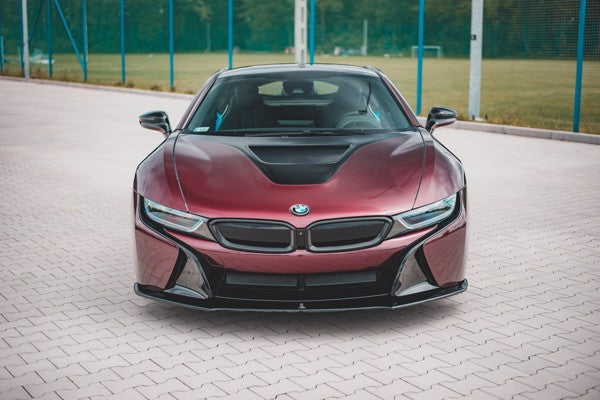 Maxton Front Splitter BMW I8 - Gloss Black