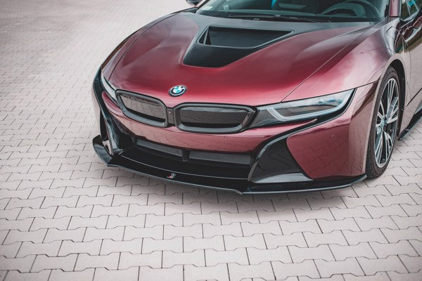 Maxton Front Splitter BMW I8 - Gloss Black