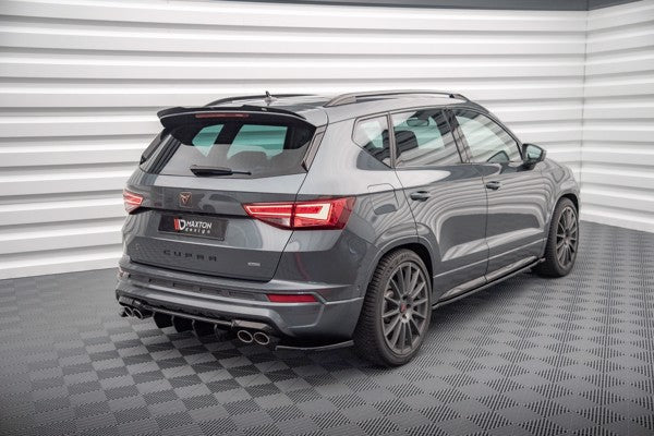 Maxton Rear Side Splitters Cupra Ateca - Gloss Black