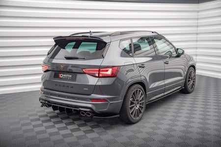 Maxton Rear Side Splitters Cupra Ateca - Gloss Black