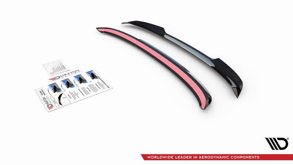 Maxton Spoiler Cap V.2 Volkswagen Golf 8 Gti - Gloss Black