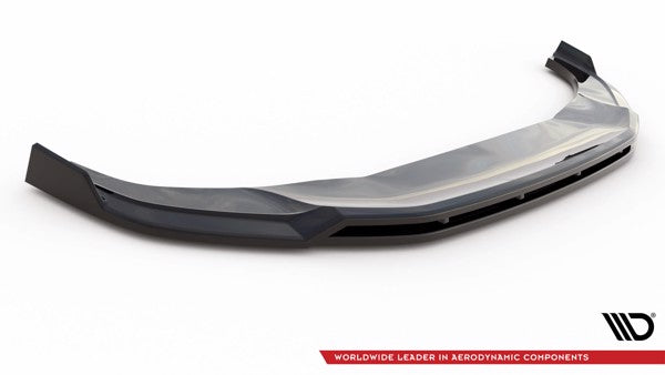 Maxton Front Splitter V.2 Audi Q3 S-Line F3 - Gloss Black