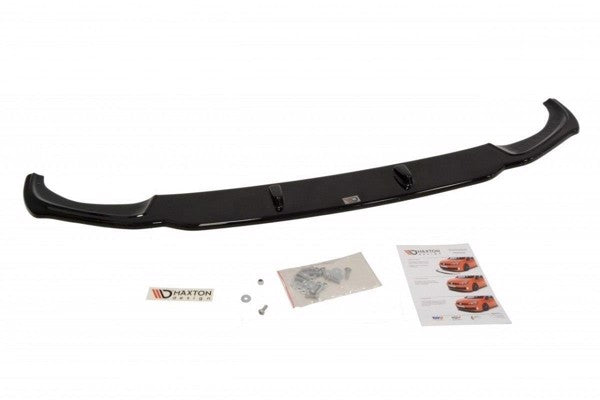 Maxton Front Splitter For BMW X4 M-Pack - Gloss Black