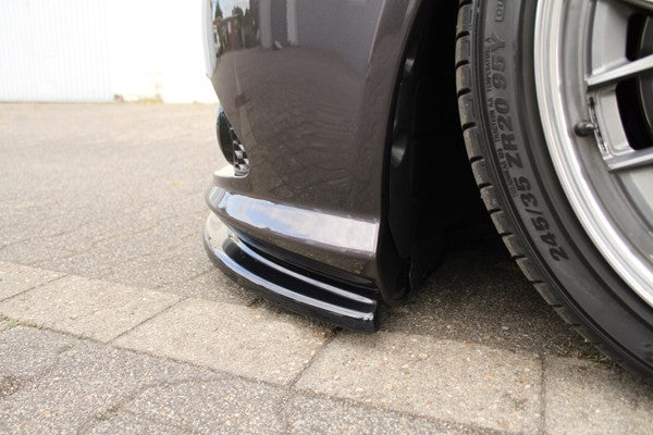 Maxton Front Splitter Mercedes Cl 500 C216 Amgline - Gloss Black