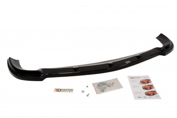 Maxton Front Splitter Mercedes Clk W208 (For W208 Amg) - Gloss Black