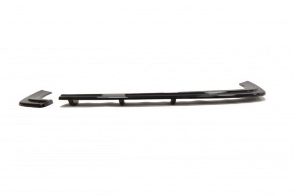 Maxton Rear Splitter Audi RS4 B5 (With A Vertical Bar) - Gloss Black