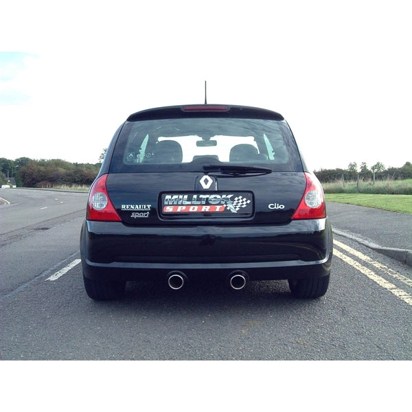 Milltek Cat-back Renault Clio 182 2.0 16v
