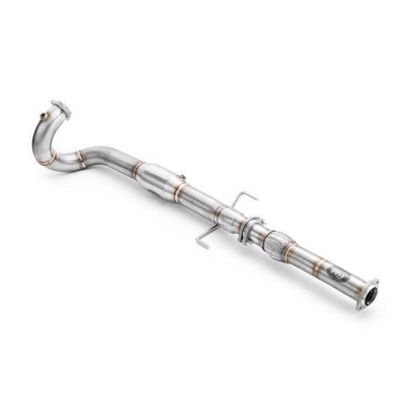 RM Motors Downpipe SAAB 9-5 Mk1, Mk2 2.0T, 2.3T B205, B235 + catalyst Emission standard - Euro 4, Capacity - 100 cpsi
