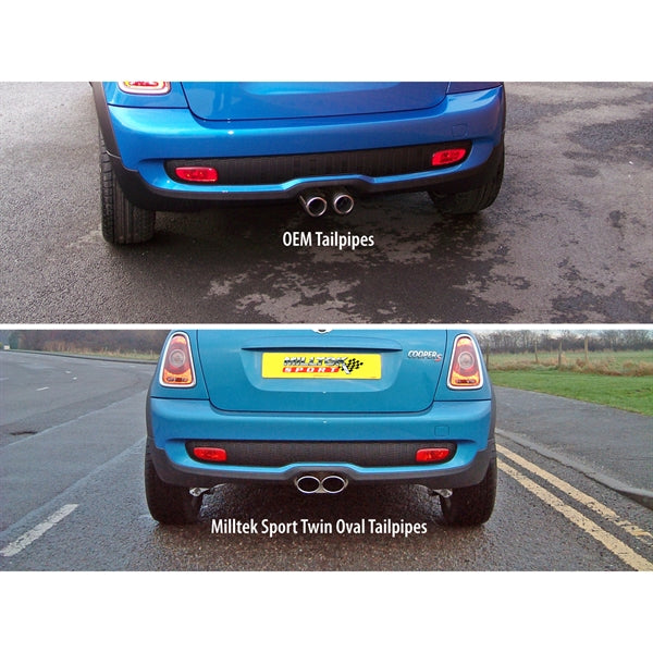 Milltek Cat-back New Mini Mk2 (R58, R59) Cooper Coupé 2011-2015