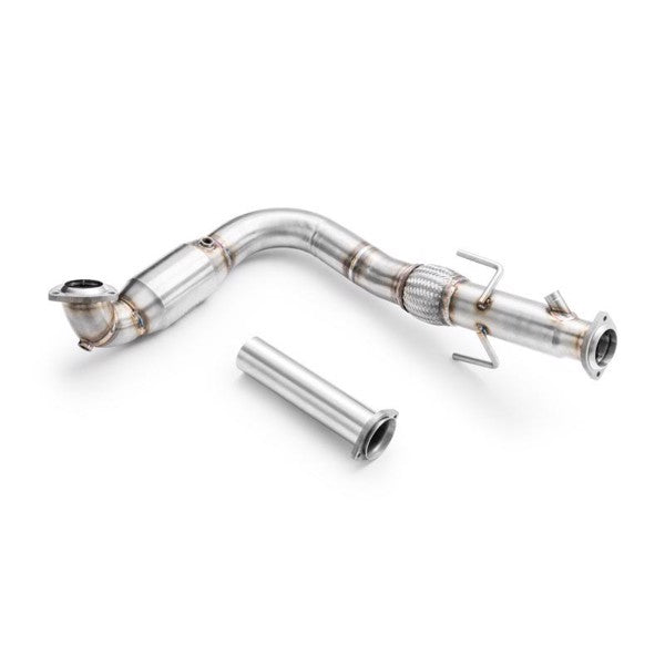 RM Motors Downpipe SAAB 9-3 Mk2 2.0 T B207 + CATALYST Emission standard - Euro 3, Capacity - 100 cpsi