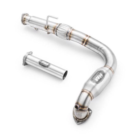 RM Motors Downpipe SAAB 9-3 Mk2 2.0 T B207 + CATALYST Emission standard - Euro 4, Capacity - 200 cpsi