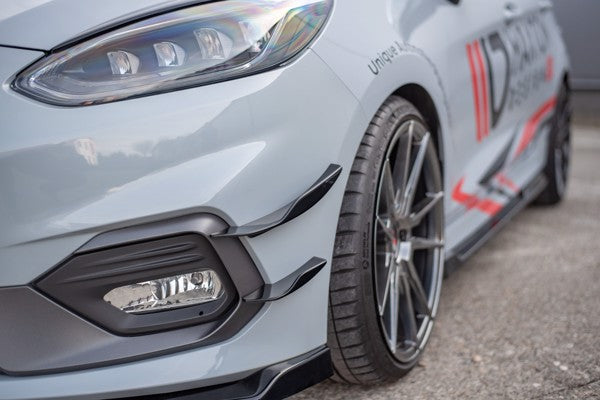 Maxton Front Bumper Wings (Canards) V.2 Ford Fiesta Mk8 St / St-Line 