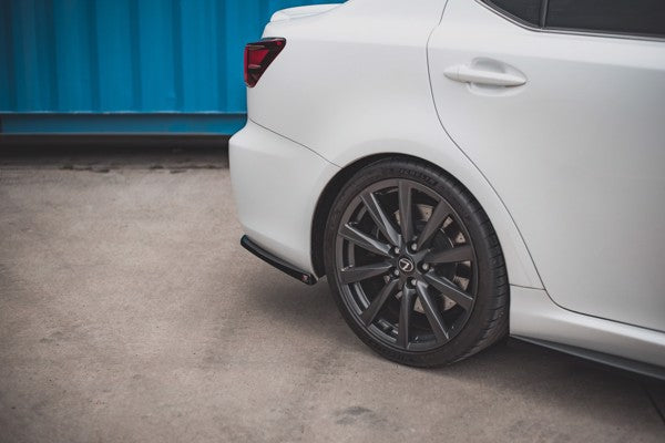 Maxton Rear Side Splitters Lexus Is F Mk2 - Gloss Black
