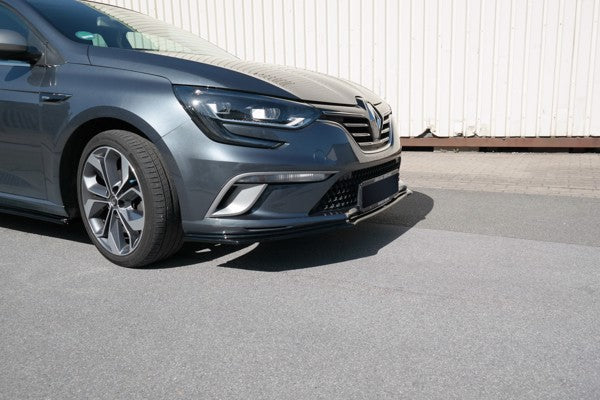 Maxton Front Splitter Renault Megane Mk.4 Gt-Line - Gloss Black