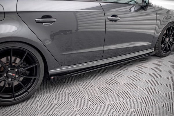 Maxton Side Flaps Audi S3 / A3 S-Line Sportback 8V Facelift