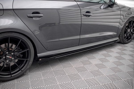 Maxton Side Flaps Audi S3 / A3 S-Line Sportback 8V Facelift