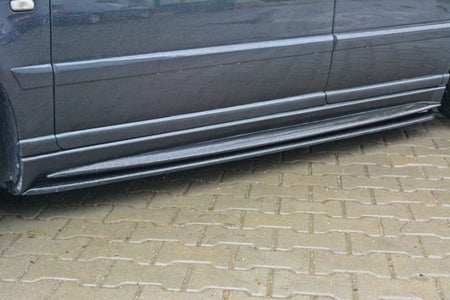 Maxton Side Skirts Diffusers Audi S4 B5 - Gloss Black