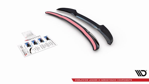Maxton Spoiler Cap Peugeot 2008 Mk2 - Gloss Black